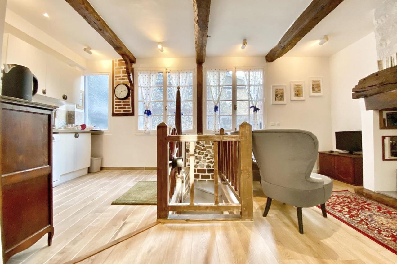 La Terrasse Notre Dame - Character House - 4P - Center Honfleurヴィラ エクステリア 写真