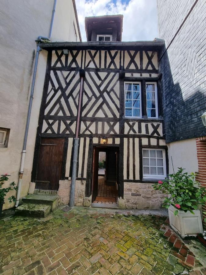 La Terrasse Notre Dame - Character House - 4P - Center Honfleurヴィラ エクステリア 写真